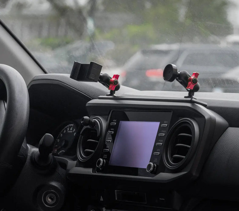 Tackform TRAXX™ - Slim Track Dash Bracket Kit for Tacoma (2016-2023)