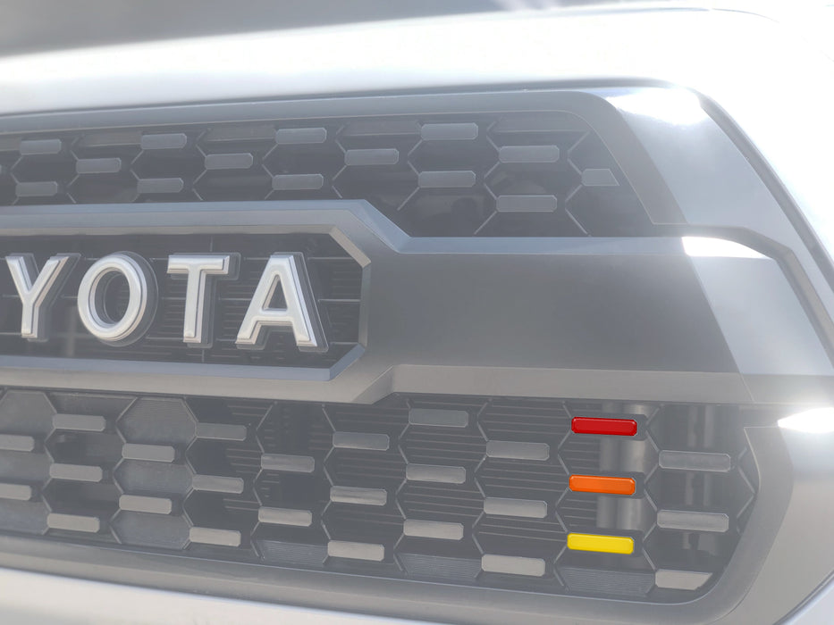 Tufskinz TRI-Color Grille Accent Overlays For Tacoma (2016-2023)
