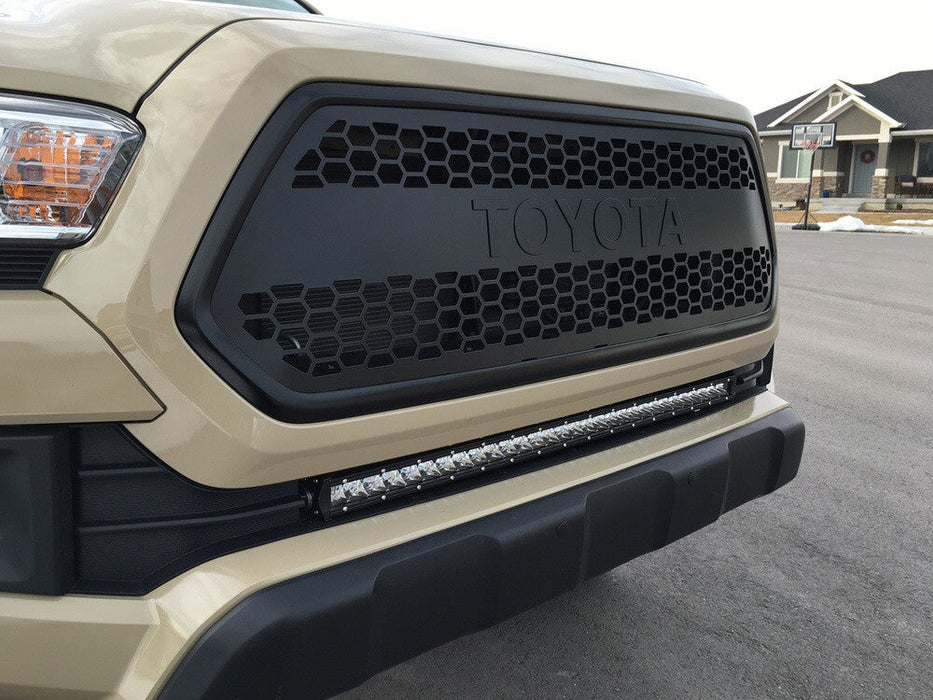 Cali Raised 32" Lower Bumper Flush Slim Light Bar Kit For Tacoma (2016-2023)