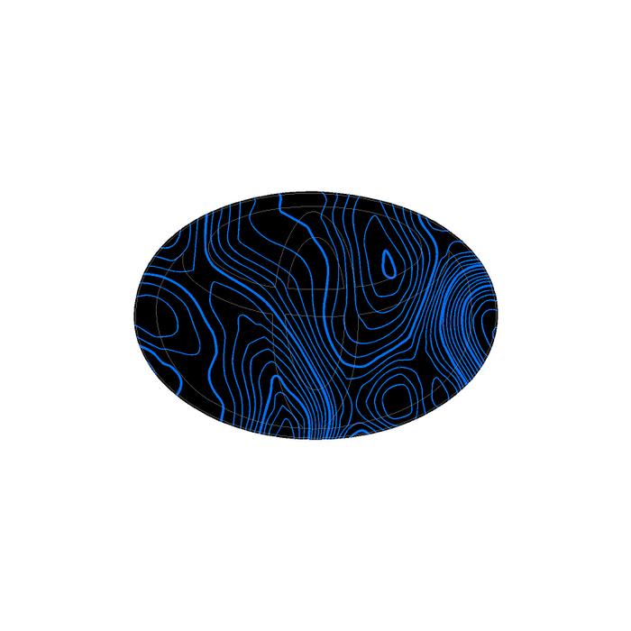 StickerFab Front OEM Cover Topographic Overlays for Tacoma (2024-Current)