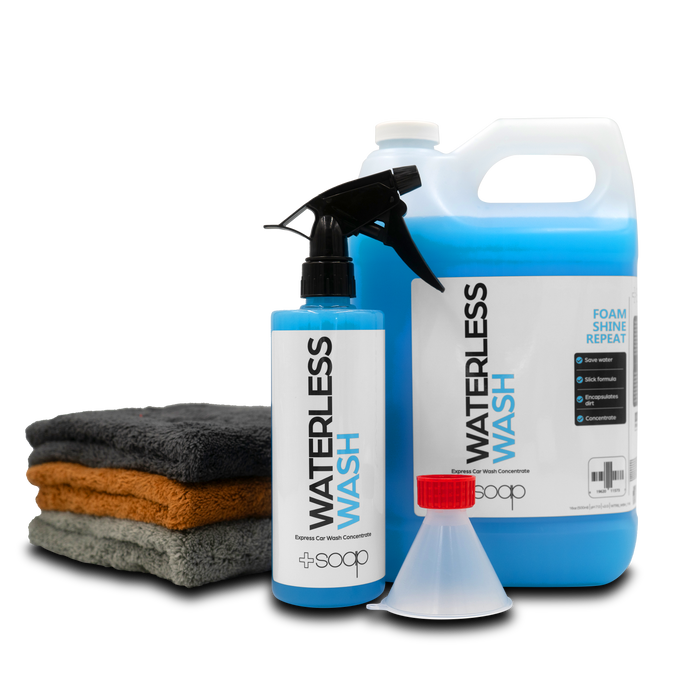 Plus Soap Waterless Wash Bundle
