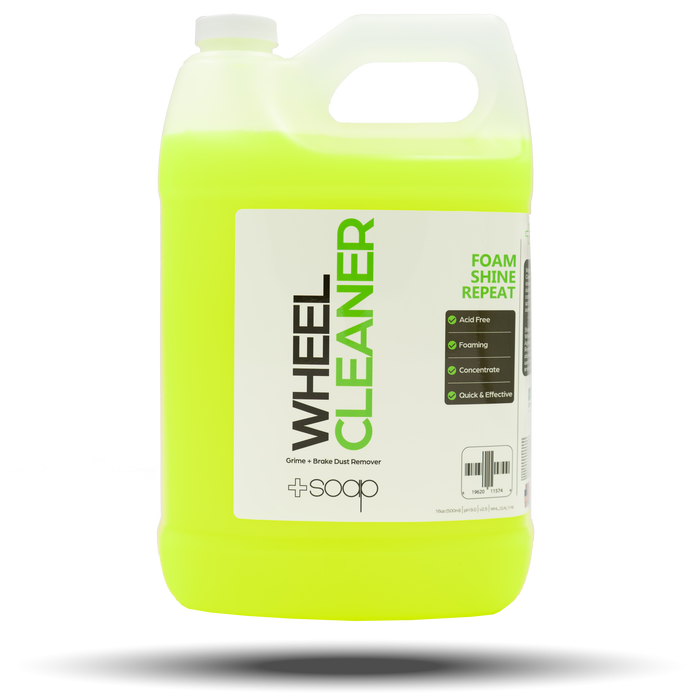 Plus Soap Wheel Cleaner | Non-Acid Brake Dust Remover