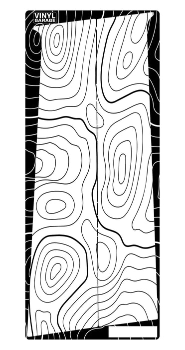 Vinyl Garage Topo B Pillar Decals For Tacoma (2024-Current)