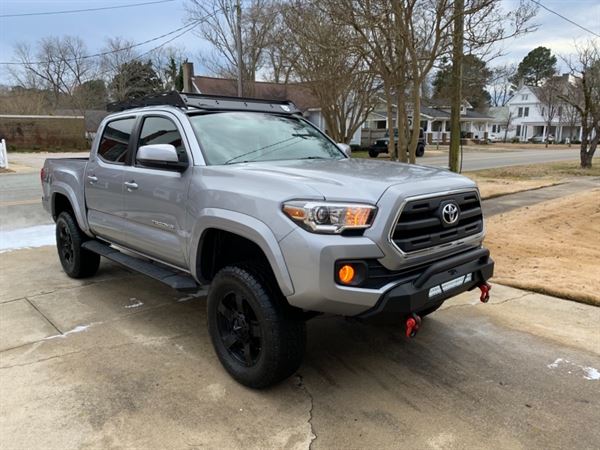 Silver Tacoma With Roof Rack Westcott Designs Roof Rack Toyota