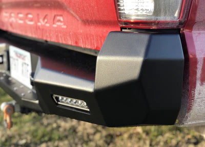 Backwoods Hi-Lite High Overland Rear Bumper For Tacoma (2016-2023)