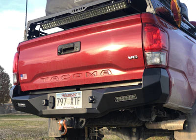Backwoods Hi-Lite High Overland Rear Bumper For Tacoma (2016-2023)