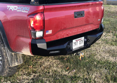Backwoods Hi-Lite High Overland Rear Bumper For Tacoma (2016-2023)