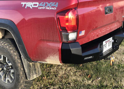 Backwoods Hi-Lite High Overland Rear Bumper For Tacoma (2016-2023)