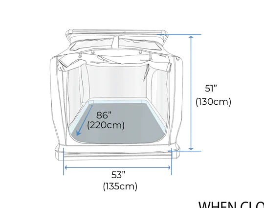 geo 2.5 rooftop tent Intrepid Geo 2.5 Rooftop Tent — Tacoma Lifestyle