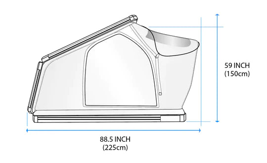geo 2.5 rooftop tent Intrepid Geo 2.5 Rooftop Tent — Tacoma Lifestyle