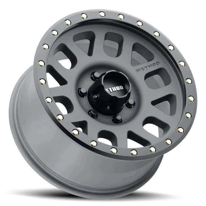 Method Race Wheels 309 | Titanium - Matte Black Lip