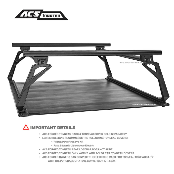 Leitner Active Cargo System Forged Tonneau Rack For Tacoma (2005-2023)