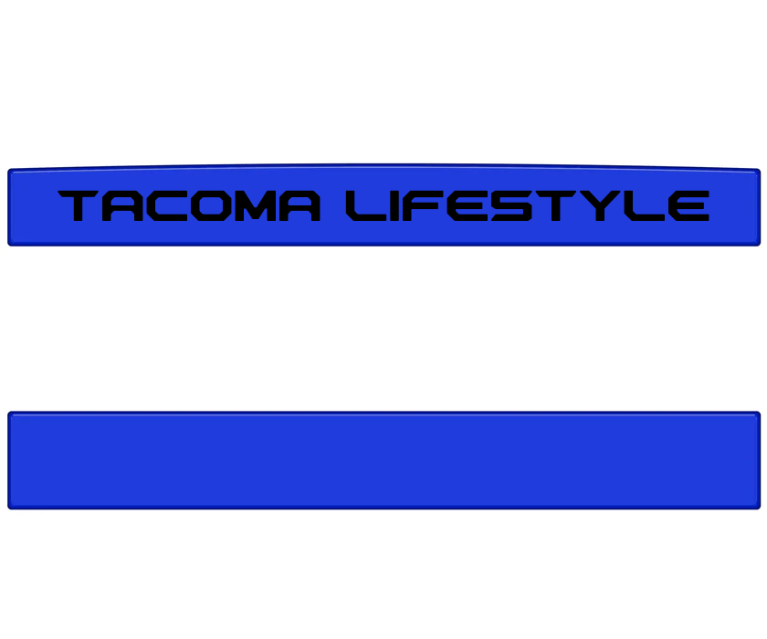 Tacoma Lifestyle Rear Power Sliding Window Accent Trim (2016-2023)