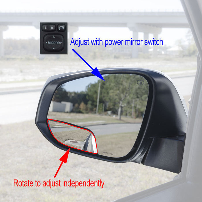 TRQ Passenger Side Mirror Assembly Electric Adjustment Heated Memory Chrome TRQ Passenger Side Mirror Assembly Electric Adjustment Heated Memory Chrome