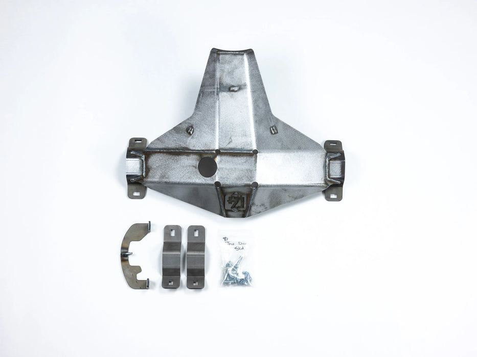 C4 Fabrication Tacoma Rear Differential Skid Plate (2016-2023)