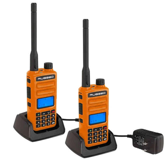 Rugged GMR2 Handheld GMRS/FRS Radios - Pair
