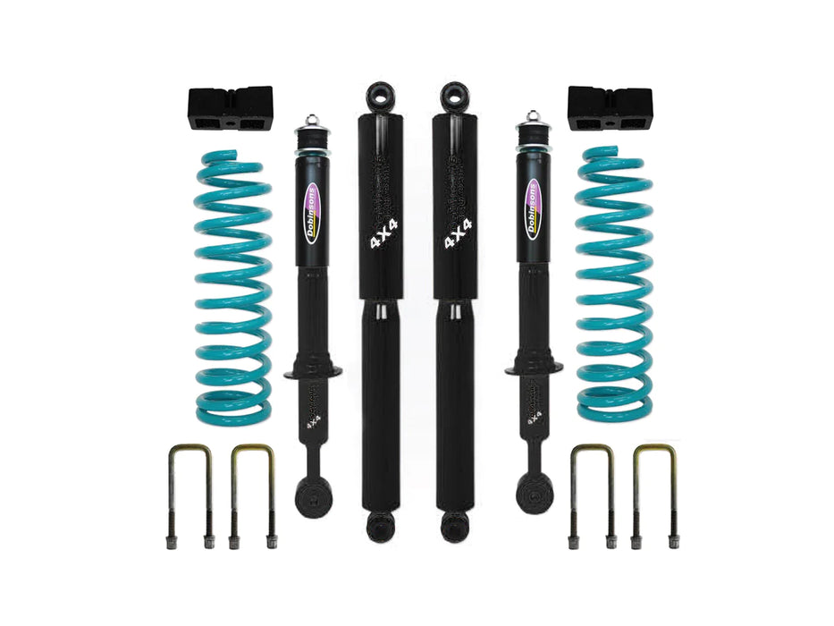 Dobinsons 1.75"-3" Lift Kit Double Cab Short Bed with Quick Ride Rear For Tacoma (2005-2022)