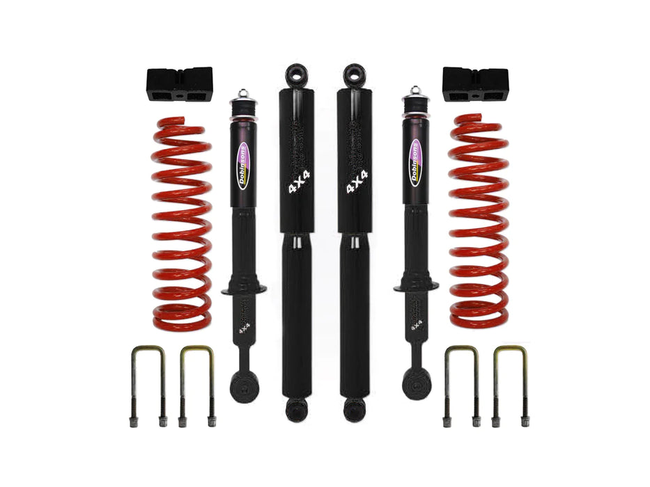 Dobinsons 1.75"-3" Lift Kit Double Cab Short Bed with Quick Ride Rear For Tacoma (2005-2022)