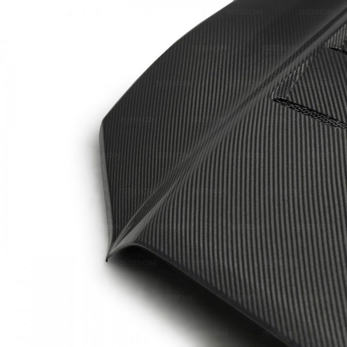 Seibon Carbon TS-Style Carbon Fiber Hood For Tacoma (2016-2023)