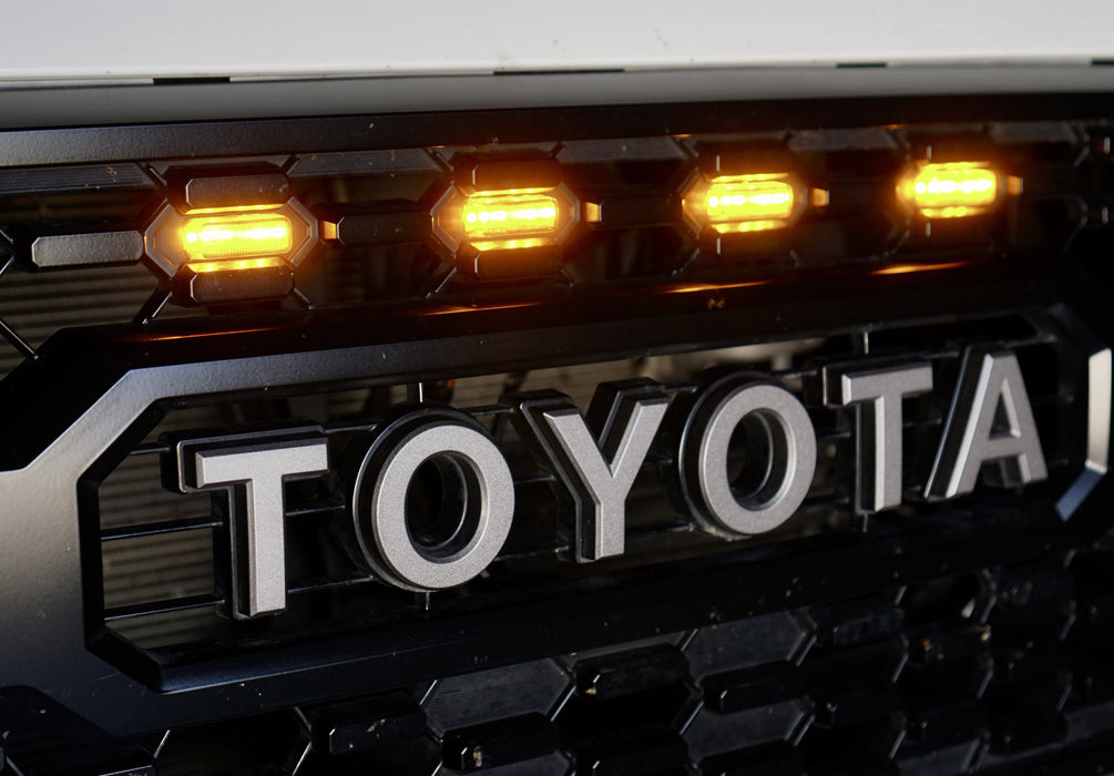 Raptor Style 4-LED Grille Light Kit For Toyota Tacoma TRD Pro 2016-2021
