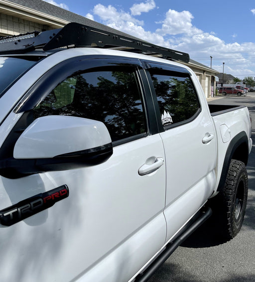 2016-2023 Tacoma Double Cab Window Deflectors / Window Visors 2016-2023 Tacoma Double Cab Window Deflectors / Window Visors