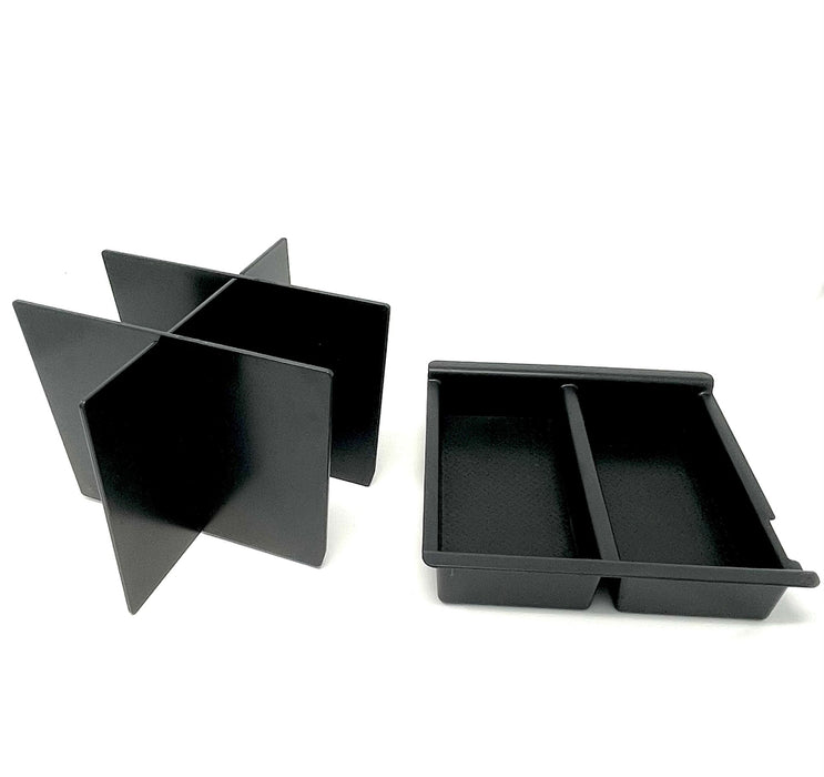 JKCOVER Center Console Organizer For Toyota Tacoma 2016-2023 - ABS Plastic Coin Box Insert