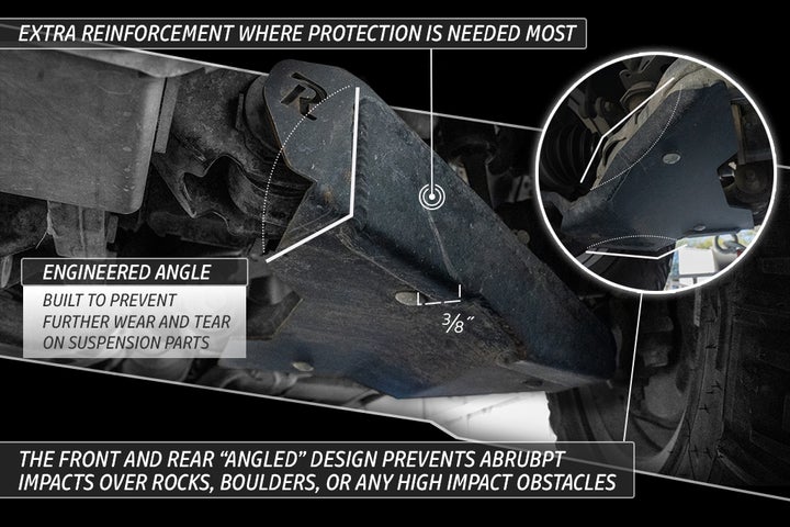 Rago Fabrication Lower Control Arm Skid For Tacoma (2016-2021)