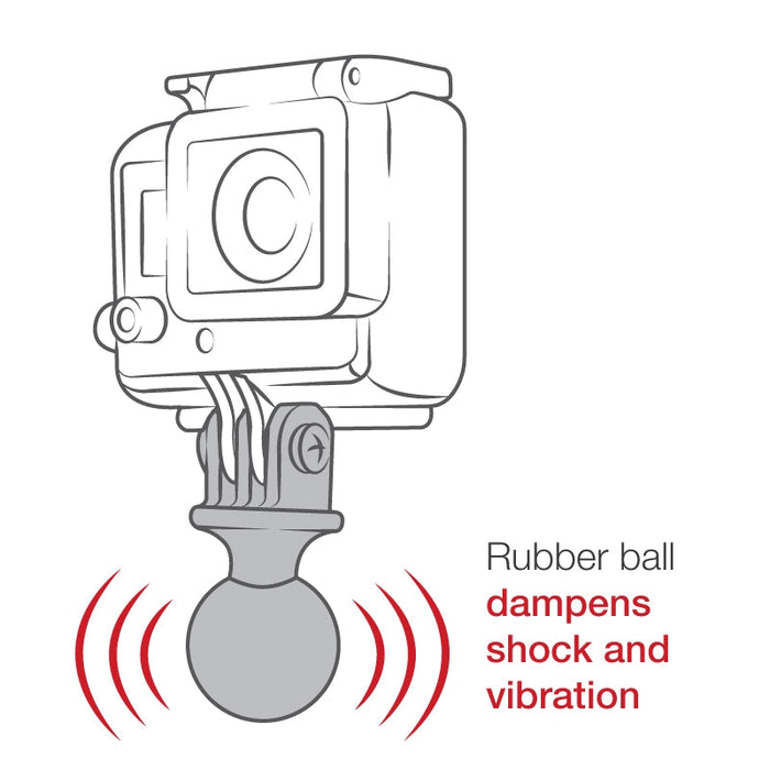 RAM Mounts Action Camera Universal Ball Adapter