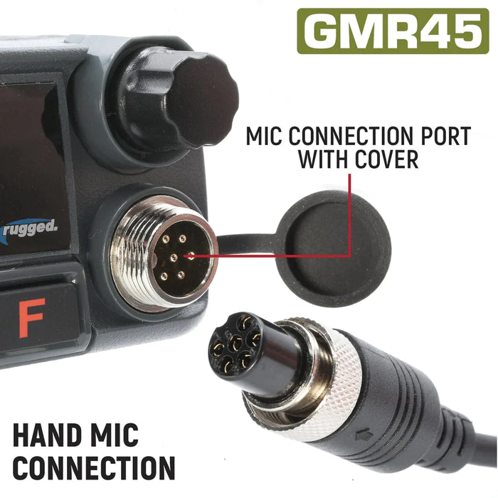 Rugged GMR45 High Power GMRS Band Mobile Radio