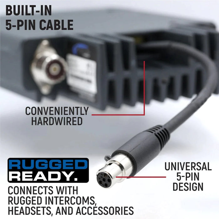 Rugged Two-Way GMRS Mobile Radio Kit For Tacoma