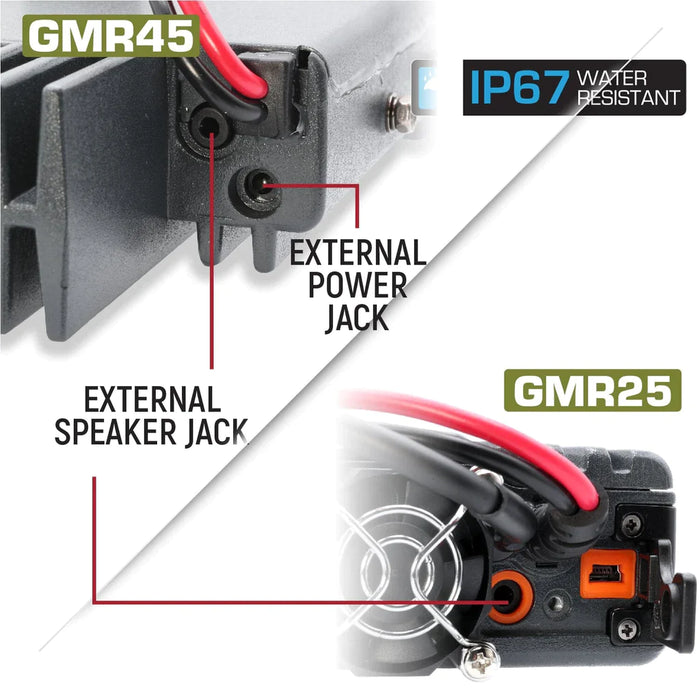 Rugged Two-Way GMRS Mobile Radio Kit For Tacoma