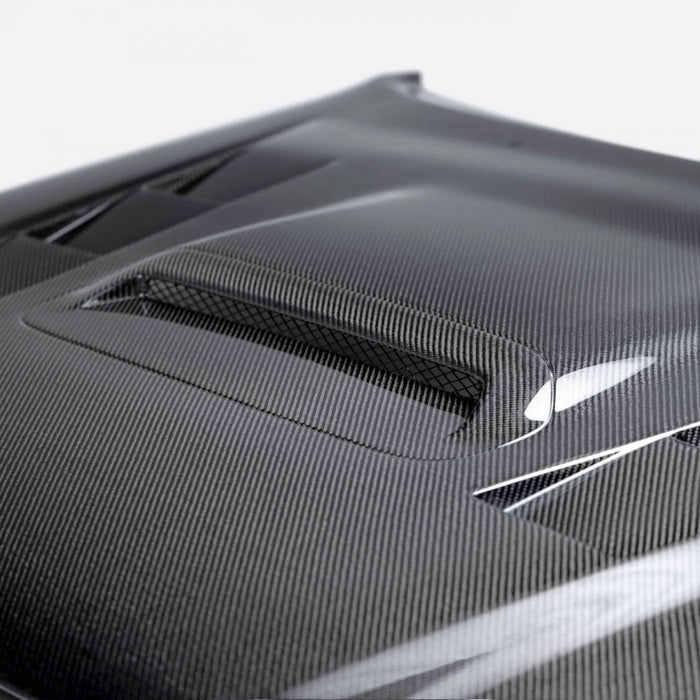 Seibon TS-Style Carbon Fiber Hood For Tacoma (2012-2015)