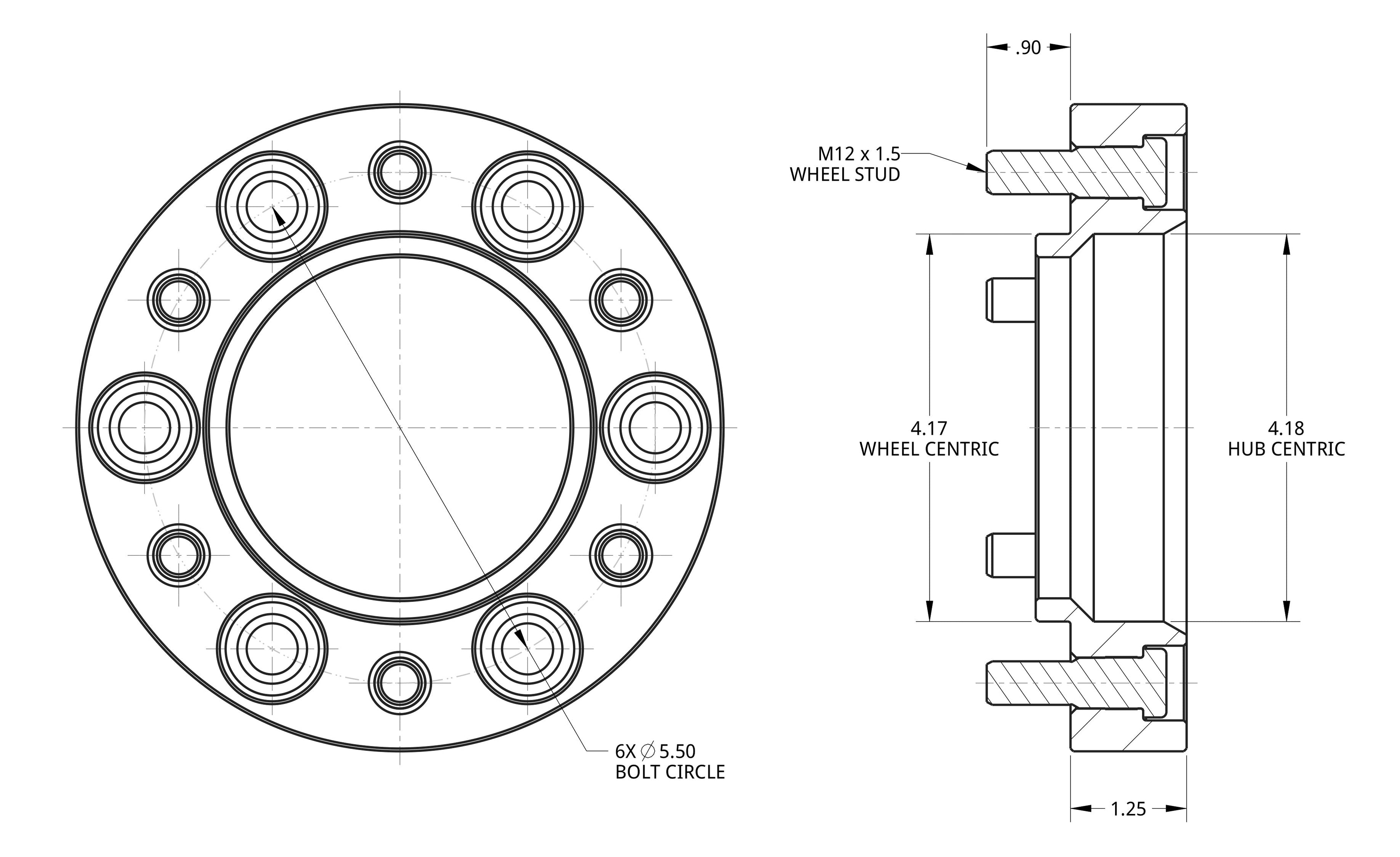 Spidertrax 1.25" Wheel Spacers For (20012023) — Lifestyle