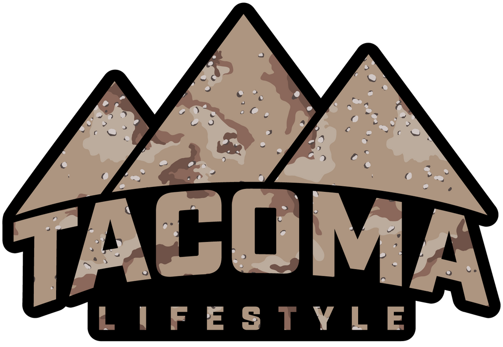 Tacoma Lifestyle Desert Camo Sticker