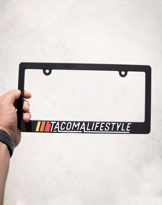 Heritage License Plate Frame For Tacoma