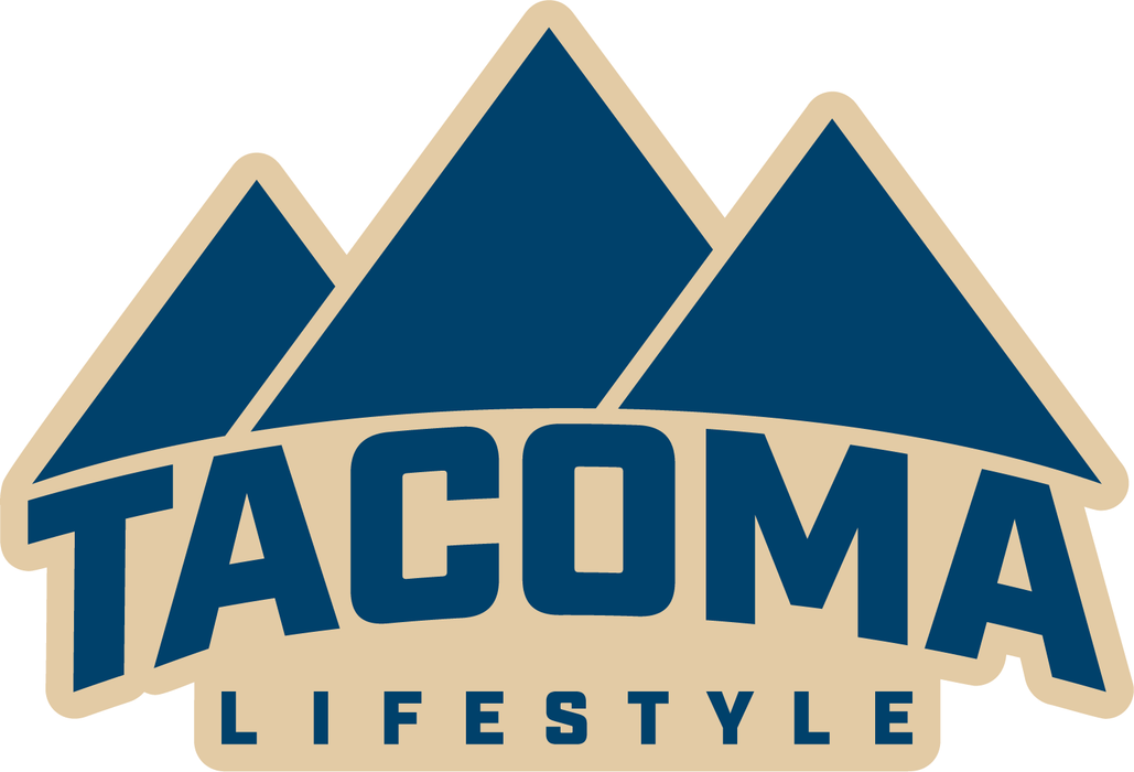 Tacoma Lifestyle Nautical Blue & Quicksand Sticker