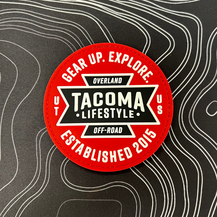 Tacoma Lifestyle Red Flagstaff Patch