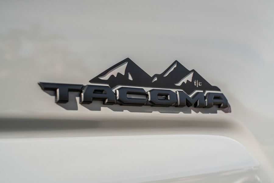 Tactilian Tacoma Badge Mountain Range Magnet (2016+)