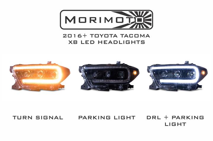 Morimoto XB LED Headlights For Tacoma (2016-2023)