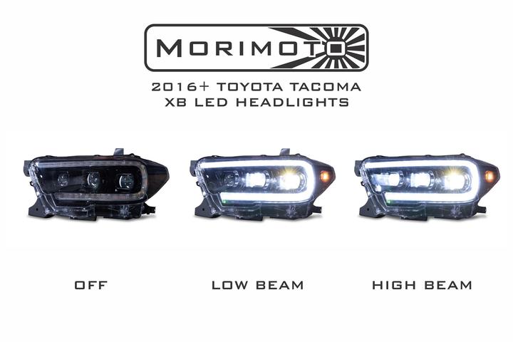 Morimoto XB LED Headlights For Tacoma (2016-2023)