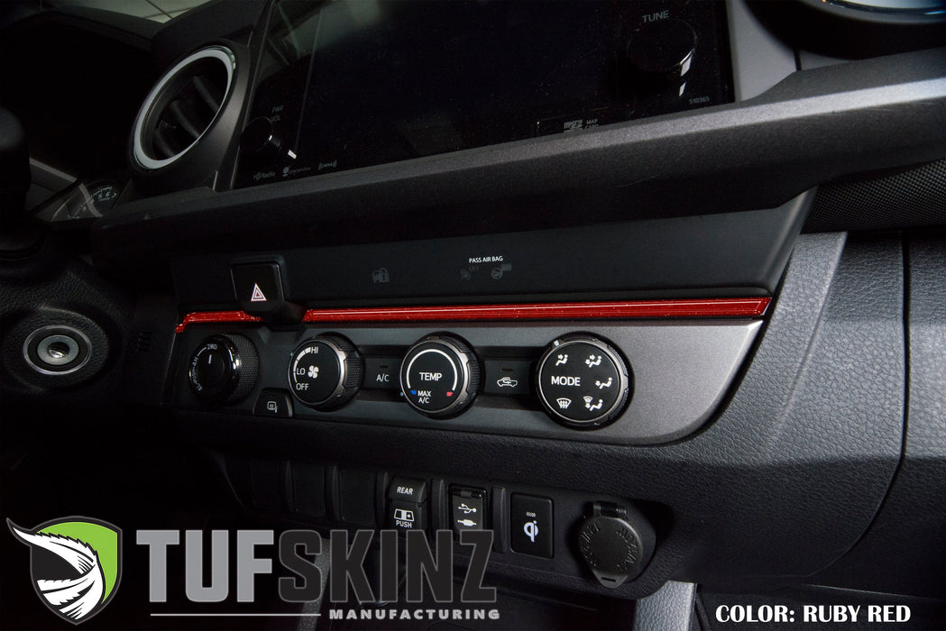 Tufskinz Climate Control Accent Strip For Tacoma (2016-2023)