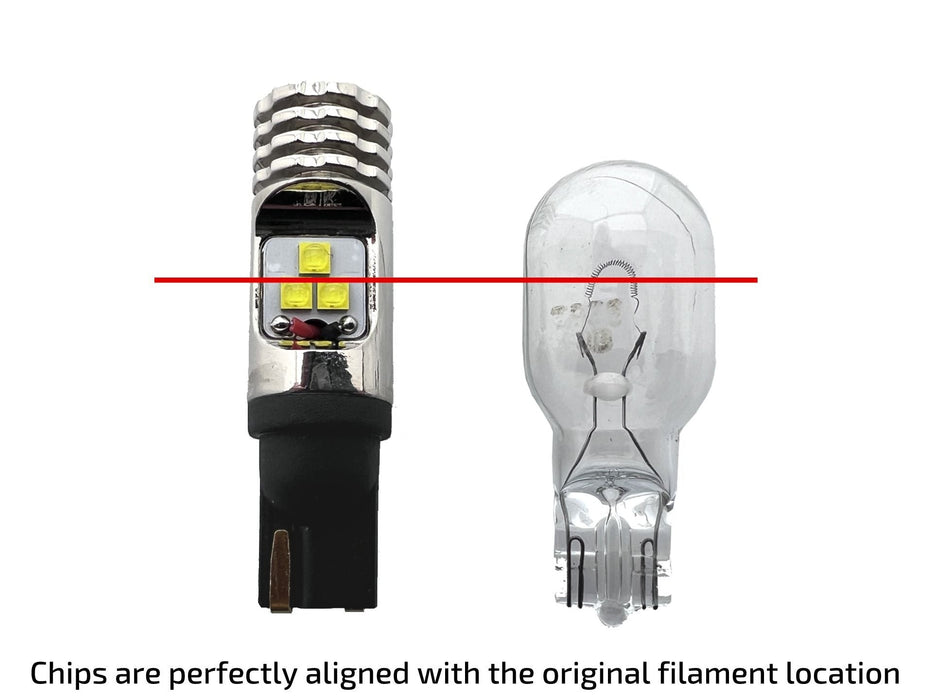 V Leds Reverse Light VLEDS 6 LED High Output Reverse Lights 921 For Tacoma (2005-2023 ...