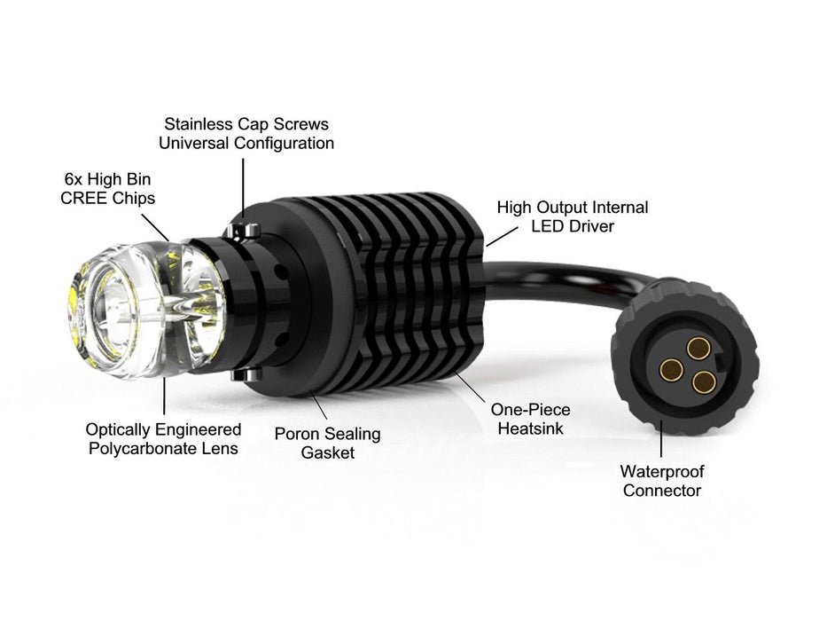 V Leds Reverse Light VLEDS V6 Extreme Reverse Light System 921 For Tacoma (2014-2023 ...